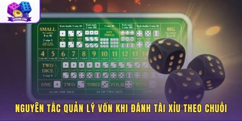Quản lý vốn theo cách đánh tài xỉu chuỗi dừng lỗ và chốt lời đúng nhịp