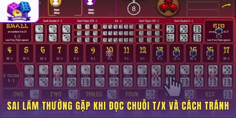 Những lỗi phổ biến khi áp dụng cách bắt cầu tài xỉu theo cảm tính