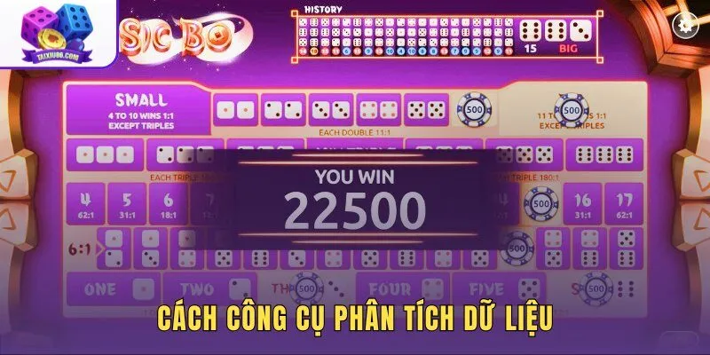 Phần mềm giải mã Sicbo với tín hiệu từ lịch sử ván