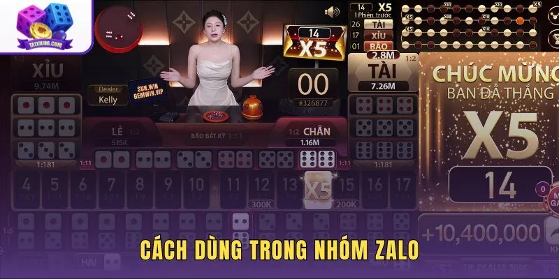 Bot Zalo đọc lệnh trong nhóm với tín hiệu rõ ràng