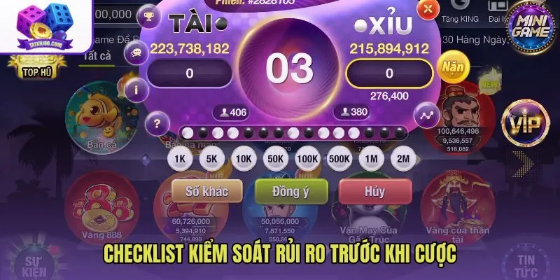 Soi lịch sử phiên cược cùng giới hạn vốn rõ ràng