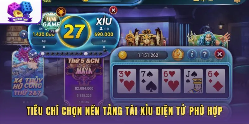 Tài xỉu điện tử với giao diện rõ và nhịp cược ổn